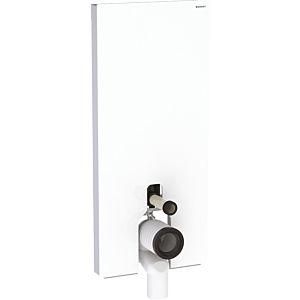 Geberit Monolith standing WC module 131233SI5 Height 114 cm, white glass