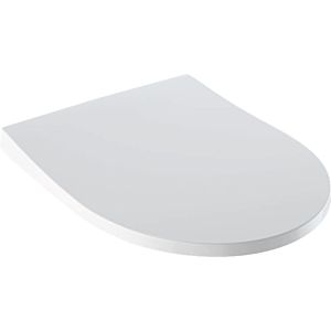 Geberit iCon Siège slim WC 574950000 blanc, avec couvercle, enveloppant, antibactérien