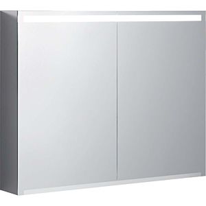Geberit Option Spiegelschrank 500583001 900x700x150mm, mit Beleuchtung, zwei Türen