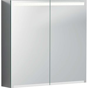 Geberit Option Spiegelschrank 500205001 750x700x150mm, mit Beleuchtung, zwei Türen
