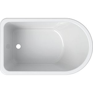 Geberit Bambini bathtub 406010016 47 x 76.5 x 28.5 cm, asymmetrical, 40 l, alpine white