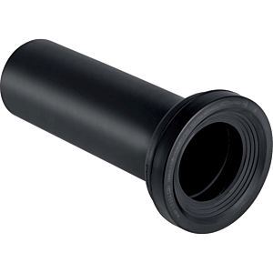 Geberit connection piece set 131083161 black, for WC standing on wall drains