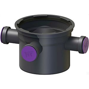 Kessel extension piece for universal basement drain Plus 48966 system 200, 3 inlets DN 50, including lip seals and blind plugs