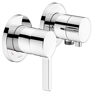 Keuco Edition 400 shower fitting 51551011121 chrome, concealed fitting, for 2 consumers, including wall connection elbow