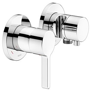 Keuco Edition 400 shower fitting 51551011221 chrome, for 2 consumers, concealed fitting, with wall connection bend and shower holder