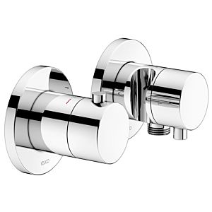 Keuco Edition 400 shower thermostat 51553011221 chrome, for 2 consumers, including wall connection elbow and shower holder