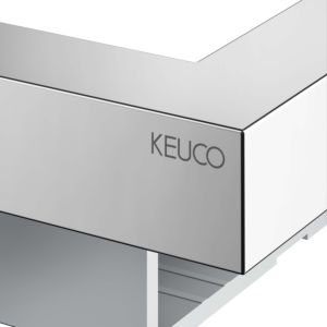 Keuco Edition 90 Square Duschablage 19158010000 verchromt/Aluminium