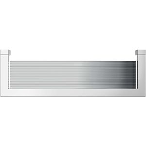 Keuco Edition 90 Square shelf 19159010000 with integrated glass squeegee, chrome-plated / aluminum