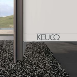 Keuco X-Line vanity unit 33183140000 decor truffle satin finish, glass truffle clear, 120x60.5x49cm, 2 front pull-outs