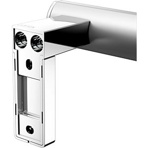 Keuco Axess shower/bath handrail 35011176801 aluminum silver anodized/chromed, 650 x 850 mm
