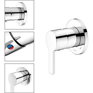 Keuco Plan Blue shower fitting 53951010001 chrome, concealed fitting