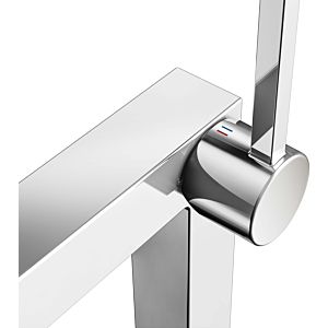 Keuco Edition 90 Square basin mixer 59102010100 projection 155mm, without waste set, chrome-plated