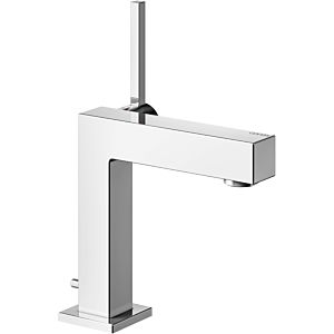 Keuco Edition 90 Square basin mixer 59104010000 projection 115mm, with waste set, chrome-plated