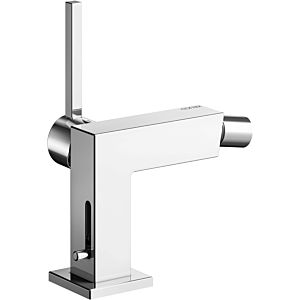 Keuco Edition 90 Square bidet fitting 59109010000 projection 113mm, with drain fitting, chrome-plated