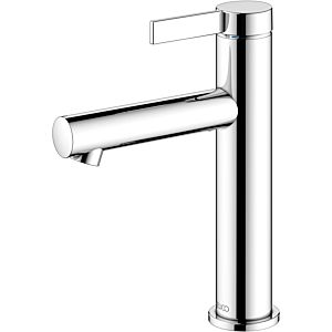 Keuco IXMO Pure basin mixer 59501011101 projection 125mm, without drain fitting, round rosette, chrome-plated