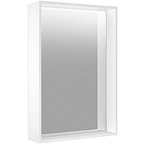 Keuco Plan light mirror 07898172003 650x700x105mm, 41 + 30 watt, silver-stained-anodized, mirror heating