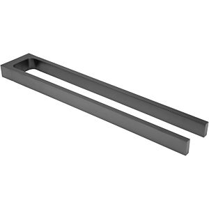 Keuco Edition 11 towel rail 11118130000 projection 450mm, 2-part, fixed, black chrome brushed