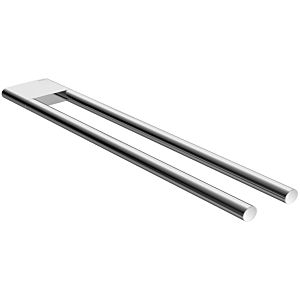 Keuco Edition 400 towel rail 11518050000 brushed nickel, 450mm, 2-part, fixed