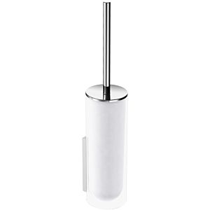 Keuco Edition 400 WC 11564059000 Brushed nickel, with real crystal glass