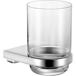 Keuco Glashalter Moll 12750019000 Glas Echtkristall klar, chrom