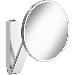 Keuco iLook_move Kosmetikspiegel 17612019004 chrome-plated, wall model, beleuchtet , Ø 212mm