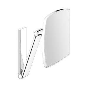 Keuco iLook_move Miroirs cosmétiques Modèle mural, 200 x 200 mm, finition Inox