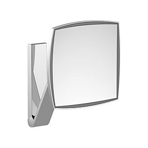 Keuco iLook_move Miroirs cosmétiques 17613039003 bronze brossé, UP, modèle mural, beleuchtet , 200 x 200 mm