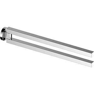 Keuco Edition 90 towel holder 19018010000 projection 450mm, 2-piece, swiveling, chrome-plated