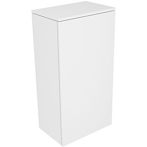Keuco Edition 400 armoire centrale 31725400001 45 x 89,4 x 30 cm, charnière à gauche, blanc / blanc brillant transparent