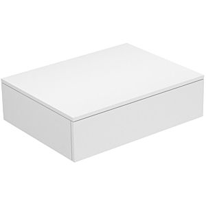 Keuco Edition 400 Sideboard 31740730000 70 x 19,9 x 53,5 cm, 1 Auszug, Weiß/Trüffel matt