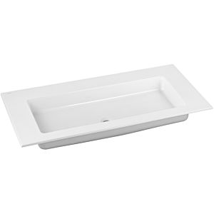 Keuco Royal 60 Céramique de salle de bain lavabo 32150311000 105,5x53,8 cm, blanc, sans trou pour robinetterie ni trop-plein