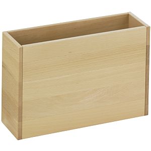 Keuco storage box 32190000001 solid beech wood, 26.8x17.5x8.5cm