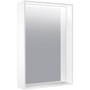 Keuco miroir X-Line 33298181503 500x700x105mm, 26 + 27 watts, cachemire, miroir chauffant