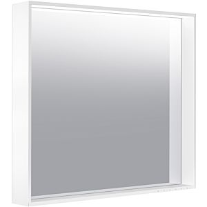 Keuco X-Line light mirror 33298302503 800x700x105mm, 52 + 33 watt, white, mirror heating