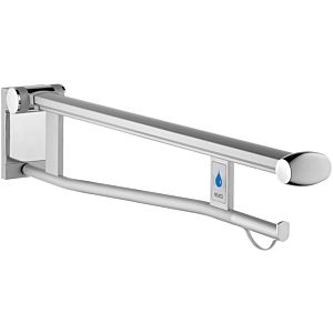 Keuco Plan Care WC arm 34903011751 700mm, right, chrome-plated / white