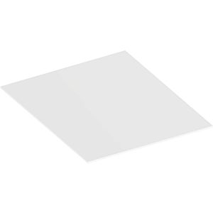 Keuco Edition 90 Abdeckplatte 39024309000 40,2x0,4x48,6cm, zu Sideboard 40cm, weiß klar