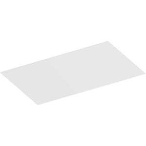 Keuco Edition 90 cover plate 39026279000 80.2x0.6x48.6cm, for sideboard 80cm, white satin
