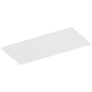 Keuco Edition 90 cover plate 39028279000 120.2x0.6x48.6cm, for sideboard 120cm, white satin