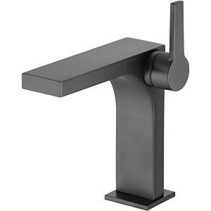 Keuco Edition 11 washbasin fitting 51102130000 projection 136mm, with drain fitting, brushed black chrome