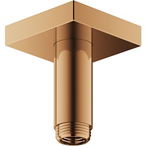 Keuco bras de douche 53089030102 bronze brossé, saillie 100 mm, pour raccordement au plafond, G 2000 / 2