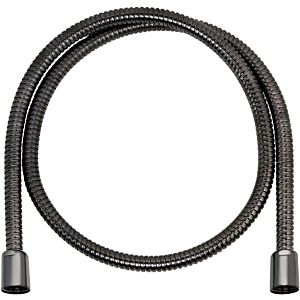 Keuco shower hose 59995131200 1250 mm, brushed black chrome, made of metal