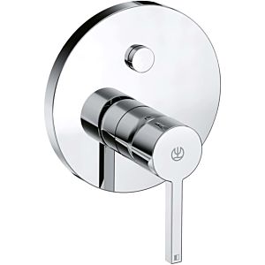 Nova Fonte Kludi 206590515 concealed bath and shower single lever mixer Push, chrome