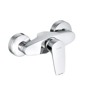 Kludi Pure &amp; solid shower mixer 348410575 chrome, DN 15, wall mounting