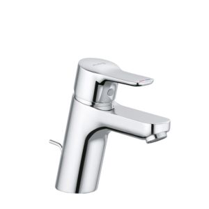 Kludi Pure &amp; easy basin mixer 372820565 chrome, DN 15, with plastic pop-up waste