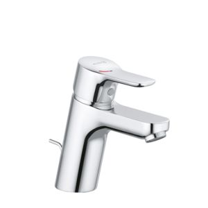 Kludi Pure &amp; easy basin mixer 372890565 chrome, DN 15, with metal pop-up waste