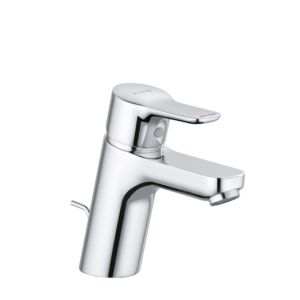 Kludi Pure &amp; easy basin mixer 373820565 chrome, DN 15, with metal pop-up waste