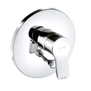 Kludi Pure &amp; easy trim set 376500565 chrome, concealed bath and shower mixer