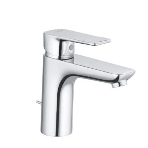 Kludi Pure &amp; style basin mixer 100 402900575 chrome, with metal pop-up waste