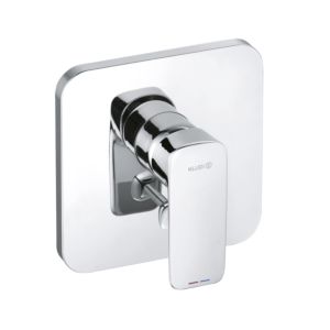 Kludi Pure &amp; style trim set 406500575 chrome, concealed bath filler and shower fitting