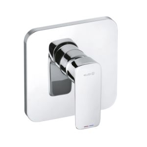 Kludi Pure &amp; style trim set 406550575 chrome, concealed shower mixer, wall mounting